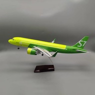 47CM A320 S7 Model Aircraft with Landing Stand Resin Model