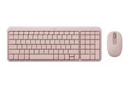 Bộ Phím chuột Không dây Bluetooth Logitech MK250 (Rose - Màu Hồng) Chính Hãng