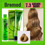 BREMOD 7.3 GOLDEN BROWN SET WITH OXIDIZING GOLDEN BROWN HAIR COLOUR