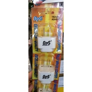 2-pin travel adaptor