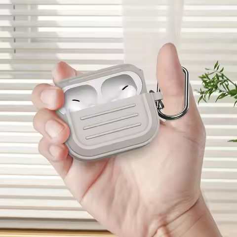 Earphones Case For Airpods 4 3 2 1 Case For AirPods Pro 2rd Generation Thin Silicone Soft TPU Chargi
