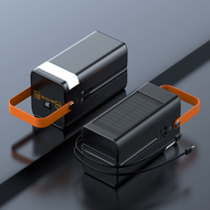 SANWEI 150000mAh พาวเวอร์แบงค์ PD22.5W พาวเวอร์แบงค์พลังงานแสงอาทิตย์ ชาร์จเร็วสุด 4 เอาท์พุต 4 อินพ