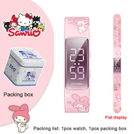 100% Authentic Hello Kitty Smart Watch ZGO Waterproof watch Sports Bracelet Alarm Clock LED Display kids watch GH-6262-ISG20