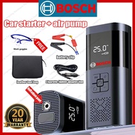 【10 years warranty】bosch 12V car jumper power bank and pump car jumper starter air pump jumper power