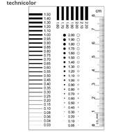 BADGE GAUGE STAIN CARD POINT GAUGE WIRE GAUGE RULER STAIN ORIGINAL AND TRUSTED