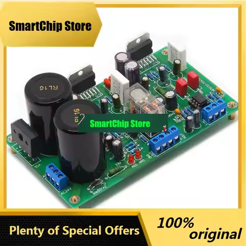 SmCpAssemble Hifi Tda7293 Tda7294 Home Audio Power Amplifier Board Stereo 100w*2 With Circuit