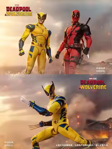 【MT】ZD TOYS Marvel X-Men DEADPOOL WOLVERINE 2PCS 1/10 Scale Wolverine Collections