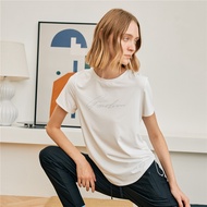 Giordano Womens Comfort Jersey Printed Tee G-Motion (05324226001)  เสื้อยืดผู้หญิง