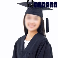 GLENES Graduation Caps Doctor University With Tassels Bachelors High Quality Adult Mortar Board Stud