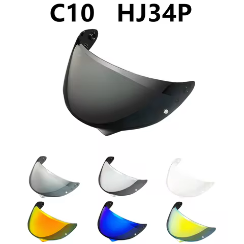 Visor for HJC C10 HJ34P Face Shield Helmet Lens High Impact Protection Durable Dustproof UV Cut Clea