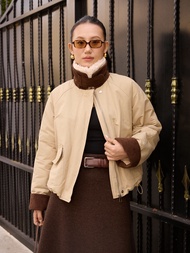 พร้อมส่ง SAC.BKK  แจ็คเก็ตกันหนาว ได้ถึงเลขตัวเดียว แต่งขนที่ปกคอ สามารถถอดออกได้ รุ่น Detachable fu