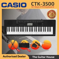 Casio CTK-3500 61 Key Portable Keyboard Digital Piano With Free Gifts