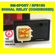 RFS150 SIGNAL CONDENSER RELAY SM SPORT SIGNAL RELAY SM-SPORT 110 R WINKLE LAMP RELAY BENELLI SIGNAL 