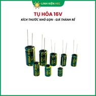 Capacitor 16V 100uF - 10000uF high frequency hec components