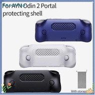 HECCEHZP Housing Shell, Soft Shockproof Backplate, Portable Silicone DIY Handheld Cover for Odin2 po