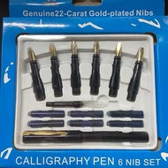 Calligraphy 6 nib Pen Set /Fountain Pen/Calligraphy Art Pen/Arabic Pen/Calligraphy pen set