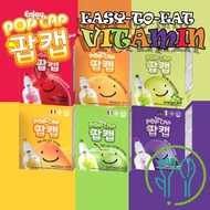 [POPCAP] Premium Bottle Cap Vitamin 8 Types of Taste, Diet Vitamin (18KCAL)
