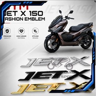 EMBLEM FASHION SYM JETX150 JET X 150  EMBLEM FASHION ACCESSORIES ACCESSORY MODIFIED MODIFY
