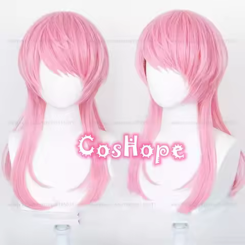 Sanzu Haruchiyo Cosplay Wig 56cm Long Pink Wig Cosplay Anime Cosplay Wigs Heat Resistant Synthetic W