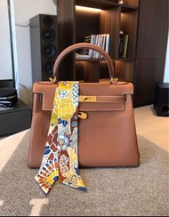 🐴 Hermes Twilly Bingata Brown Blue Yellow