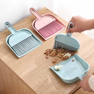 Mini Desktop Broom Dustpan Set Car Broom Sweep Bed Hair Garbage Shovel Small Sweeping Broom Keyboard