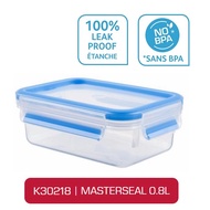Tefal K30218 Masterseal Plastic Rect 0.8L Container