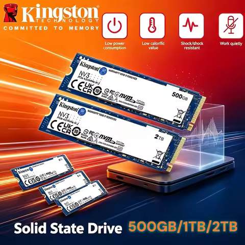 New Arrival High Speed Kingston NV3 Premium Large Capacity NVMe M.2 2280 PCIe Gen4 SSD For Desktop G