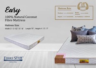 Easy Fibre Star 100% Natural Coconut Fibre Mattress EASY (10years Warranty) For Back Support (1st Grade Fibre in Malaysia)