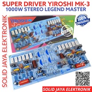 KIT DRIVER YIROSHI MK3 MK-3 MK 3 TANPA TR FINAL LEGEND MASTER