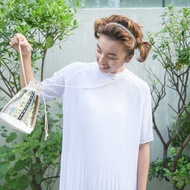 古埃及 / 咖 圖騰 / 多用途 水桶包 束口包 收納包