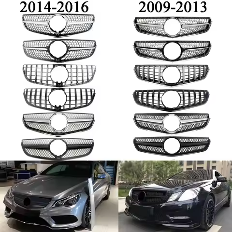 GT Panamericana Style Grill Front Vertical Grill Body Kit For Mercedes Benz W207 C207 E-Coupe E350 E