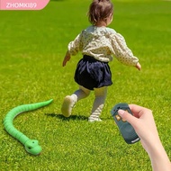 ZHOMKI89 Electronic Snake Toy, Scary Induction Snake Reptile Stage Performances Remote Control Snake