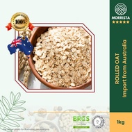 [Australia Rolled Oat] 1kg Jumbo Rolled Oat for Granola (Premium)