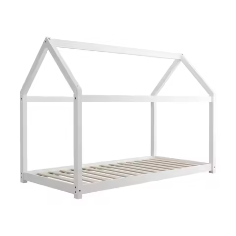 Wooden House Bed Frame Montessori Kids Twin Bed Montessori Bed For Toddlers