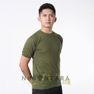 Kaos Polos Warna Cream Hitam Coklat Navy Army Putih Kaos Dalam Terbaru Satpam Lengan Pendek