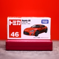 (Original Sealed) No.46 2016 Red Toyota 86 (A27)