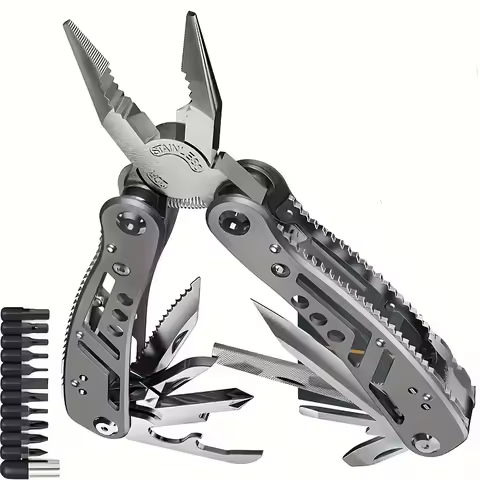Multitool 24in1 With Mini Tools Knife Pliers And 11 Bits Multi Tool All In One Multi Function Gear C