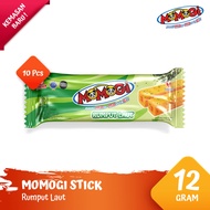 Momogi Stick Snack Makanan Ringan - Rumput Laut [1 Box - 10 Pcs]