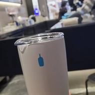 Small Blue Bottle Blue Bottle Coffee Cup Bluebottle Blue Bottle Simple Portable Straight Thermos Cup