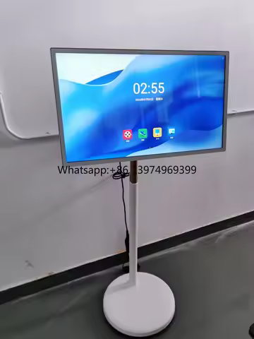 AIYOS 24 27 32 Inch Android Interactive TV Portable Touchscreen Smart Display with Battery