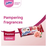 Softlan Aroma Therapy Passion (Red) Fabric Softener 500ml Refill Concentrate Pouch