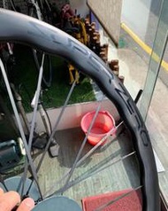 SUPER ZERO 4550 波浪碳纖輪組carbon 幅條 **採用台灣大廠喬伸花鼓
