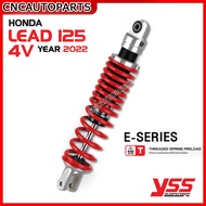 YSS โช๊คหลัง LEAD125 4V ปี 2022 รุ่น E-Series / Z-Series ปรับหนืด REBOUND 30ระดับ ของแท้100%