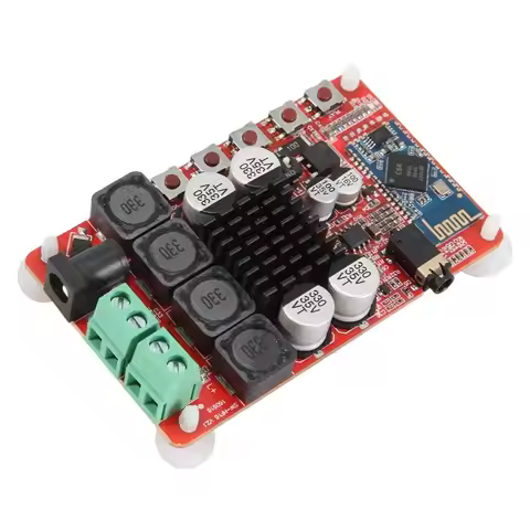TDA7492 50Wx2 Digital Dual Channel Amplifier Module Stereo AMP Board With CSR8635 Bluetooth V4.0 Rec