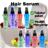 【Serum Rambut】Borong Hair Serum / Serum Rambut 60ml / Hair Repair Serum Petak Bulat Bottle