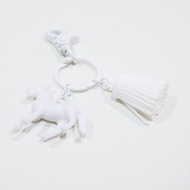 天馬行空 純白遊樂園 流蘇鑰匙圈吊飾 多色 婚禮小物