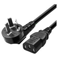 Pure Copper Power Cord 10A 250V Three Hole Computer Rice Cooker High Power Adapter Cable with Nation