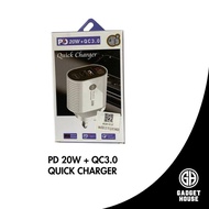 PD 20W QUICK CHARGER ADAPTER