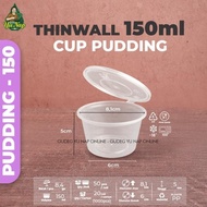 Thinwall 150 Ml Bulat Cup - Gelas Merpati Wadah Puding Jelly Agar