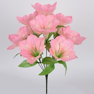 Artificial Flowers 10 Lily Flowers Artificial Flowers Magnolia Gentleman Orchid Decoration Living Ro